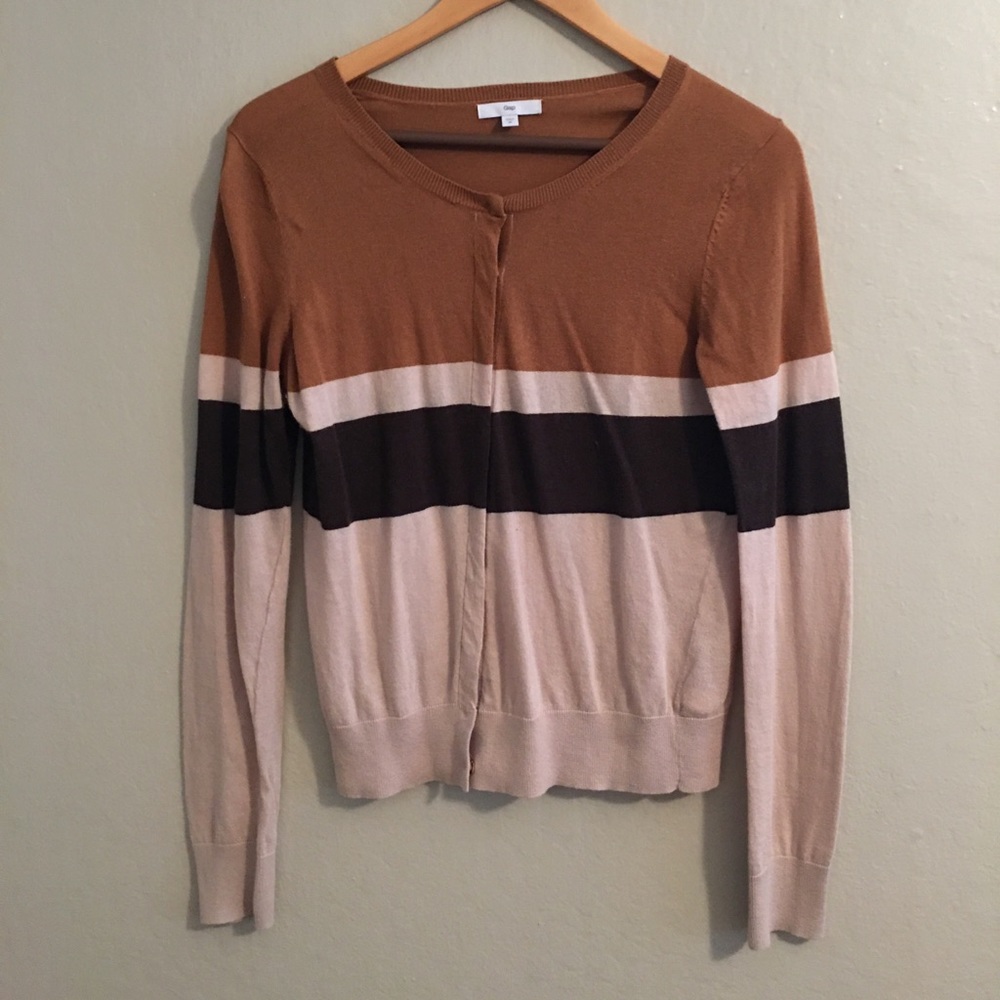 Coffee-creme cardigan